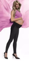 Ami майчинство гамаши с дълги крака и двойна еластична талия
