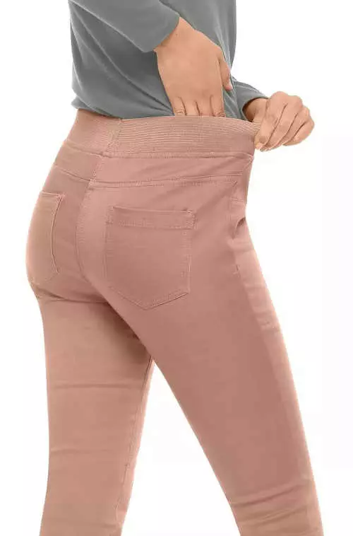 Дънкови панталони с еластична талия за по-силна фигура-панталони-с-еластична-талия-за-по-силна-фигура