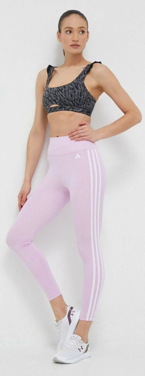 Розови дамски фитнес клинове Adidas